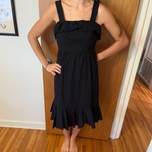 Black J crew dress